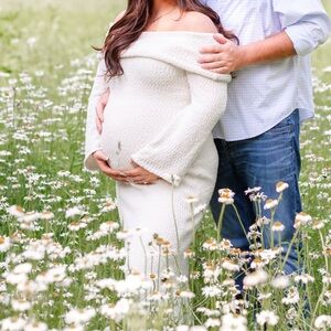 Worth Collective Nora Knit Maxi Dress in Ivory - Large